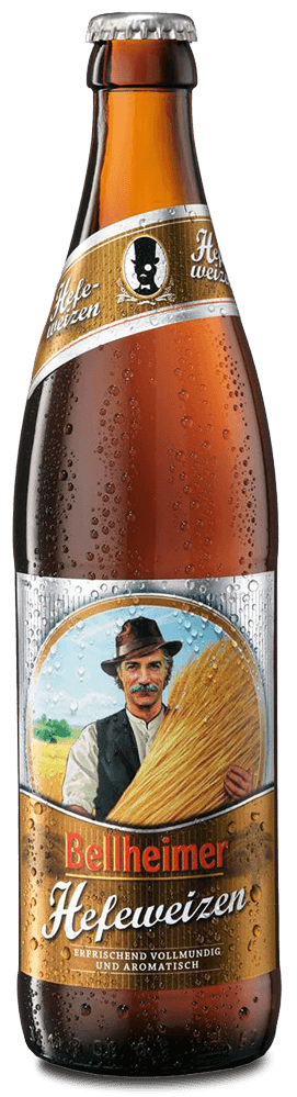 Flasche Bellheimer Hefeweizen 0,5l
