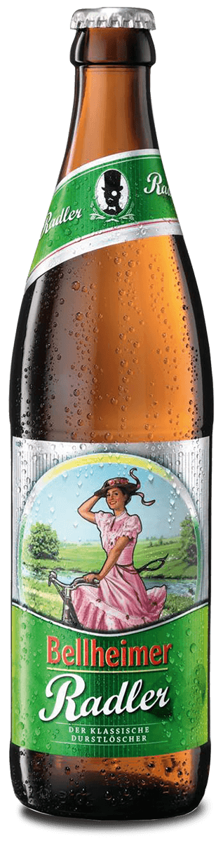 Flasche Bellheimer Radler 0,5l