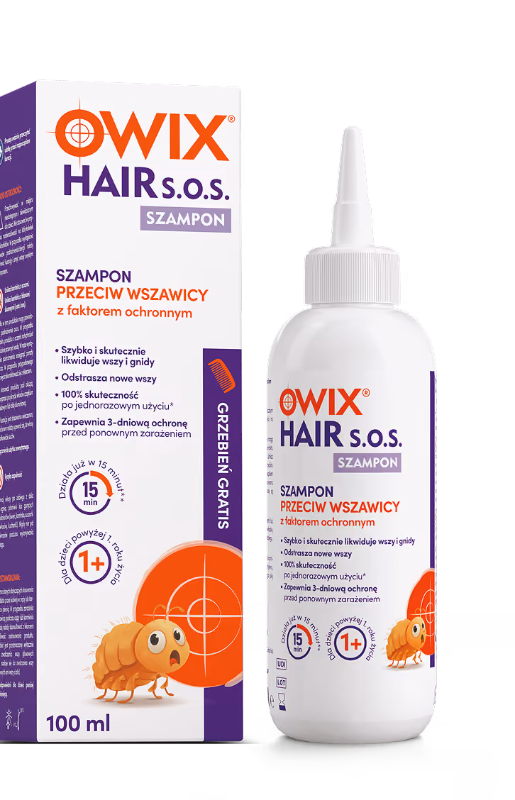 OWIX HAIR S.O.S. szampon – opakowanie