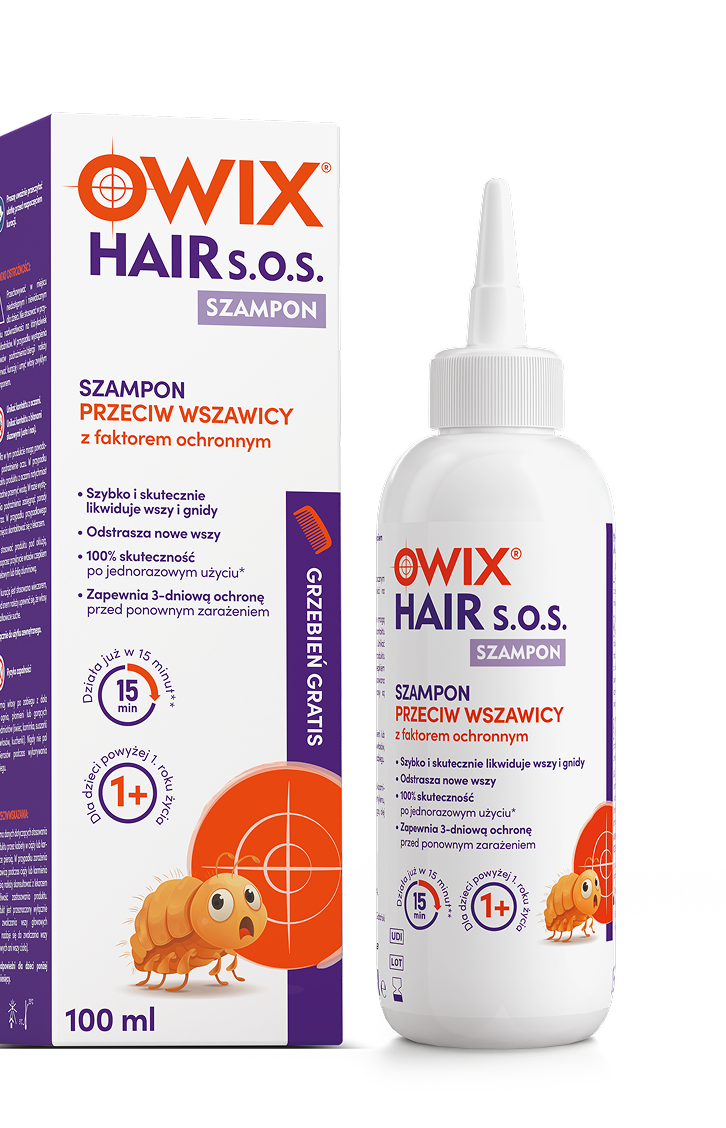 OWIX HAIR S.O.S. szampon – opakowanie