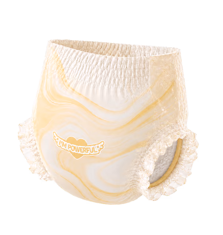 Ashbond diaper in yellow, shown as a color option thumbnail.