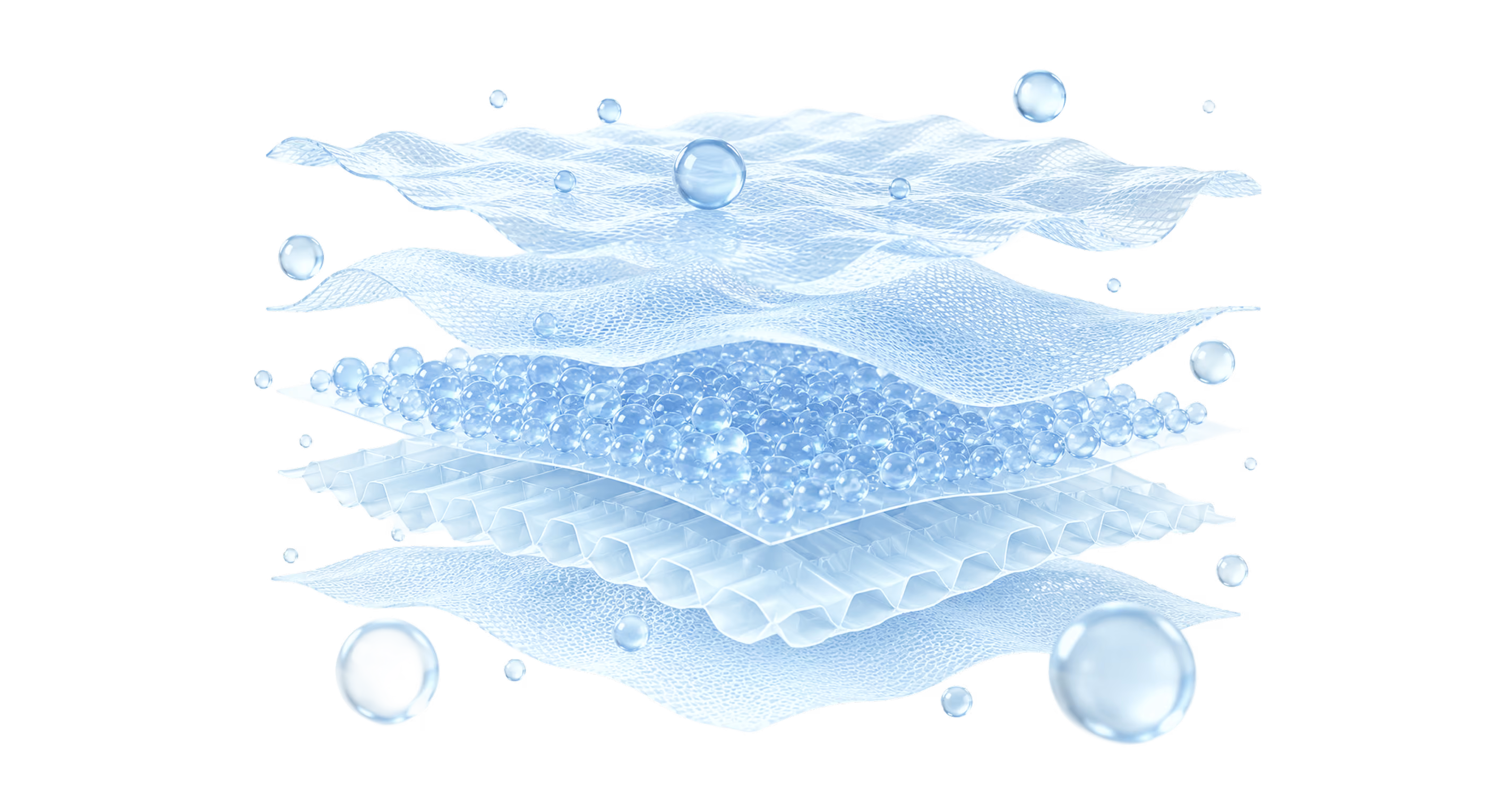 Layered crystal-inspired graphic illustrating the Ashbond brand vision.