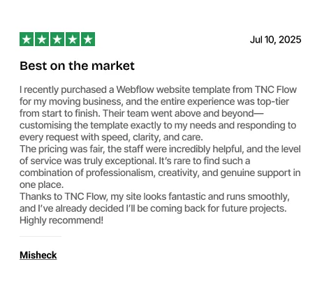 Customer feedback