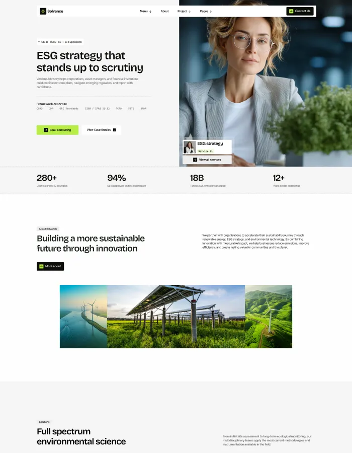 ESG consulting