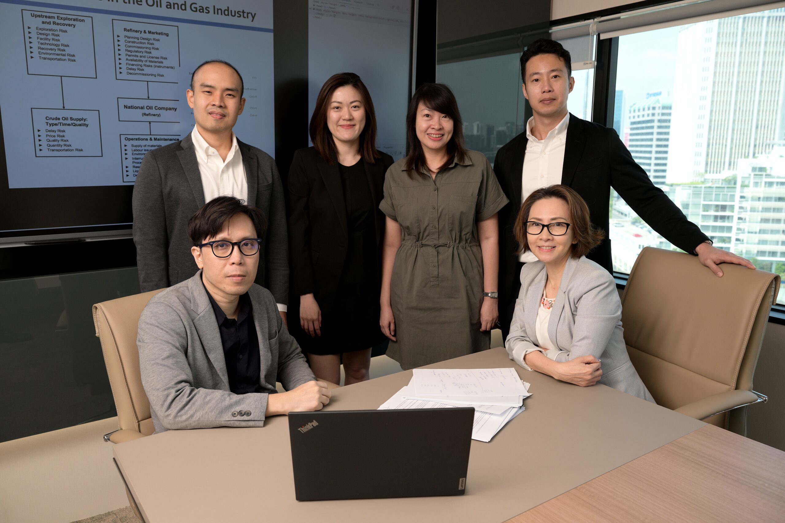 Meridian Energy risk, accounting and finance team