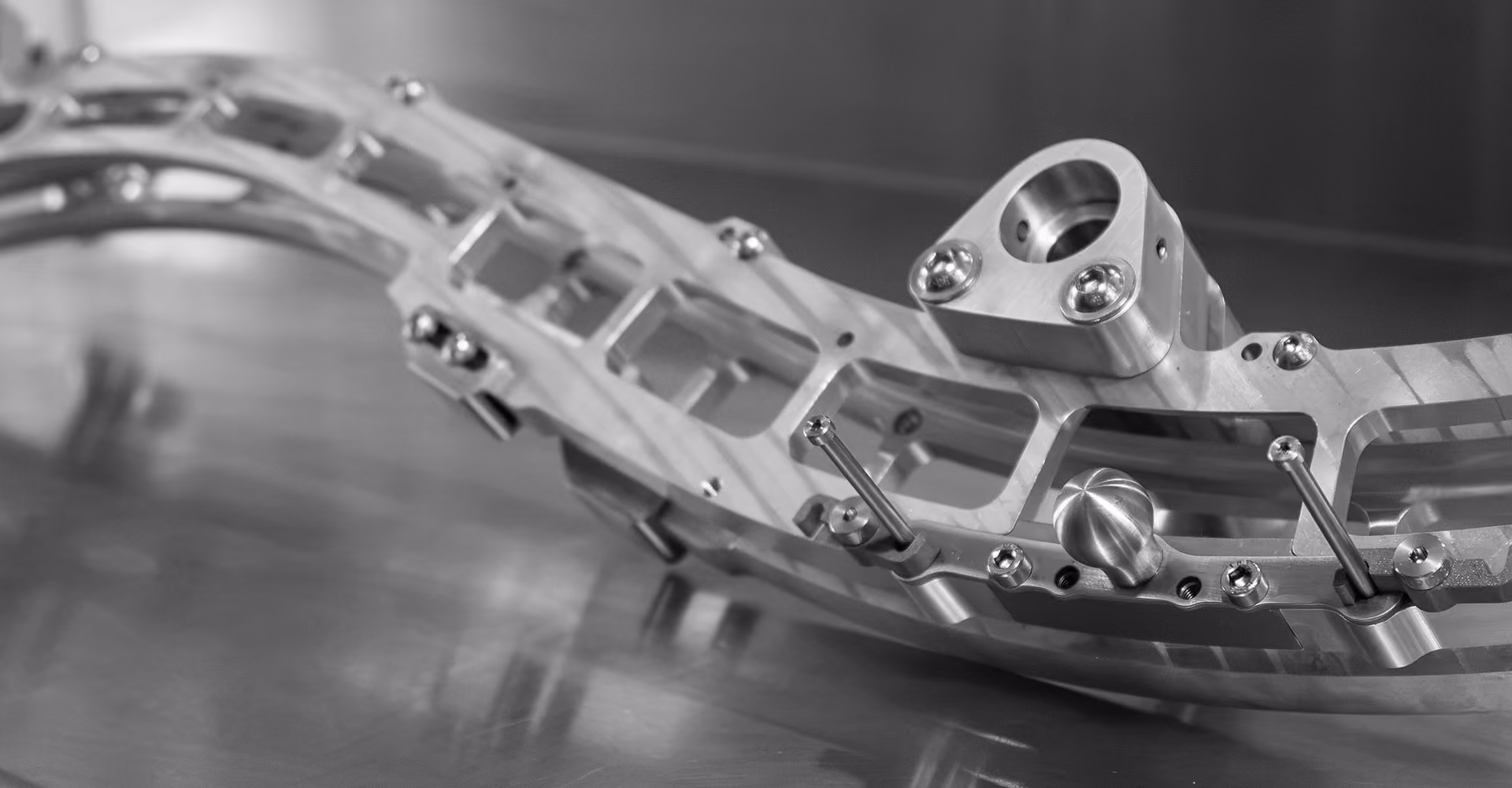 Precision-machined aluminum tooling component manufactured by XL Pattern Shop.