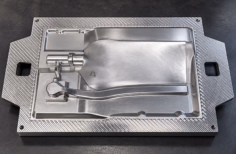 Precision CNC-machined billet aluminum foundry tooling manufactured by XL Pattern Shop.