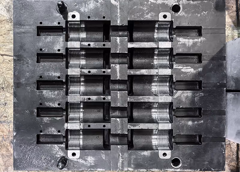 High-production metal foundry tooling manufactured by XL Pattern Shop.