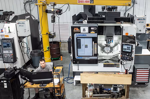 XL Pattern Shop 4- and 5-axis CNC machining equipment for complex precision parts and prototype machining