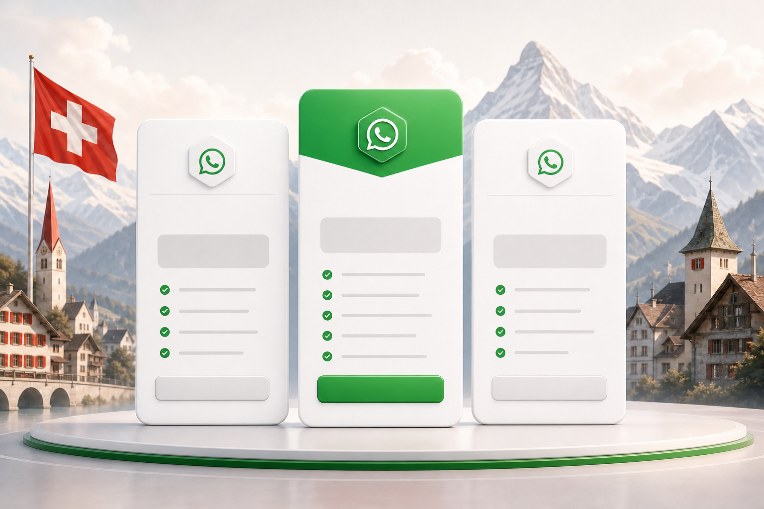 WhatsApp Business API pricing in Switzerland in 2026