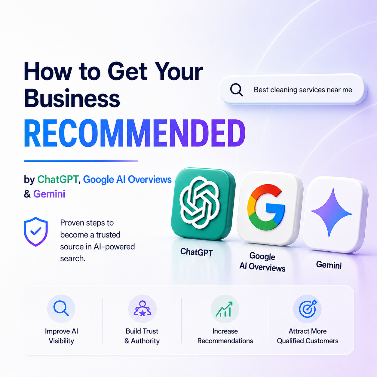Generative engine optimization and AI search visibility service