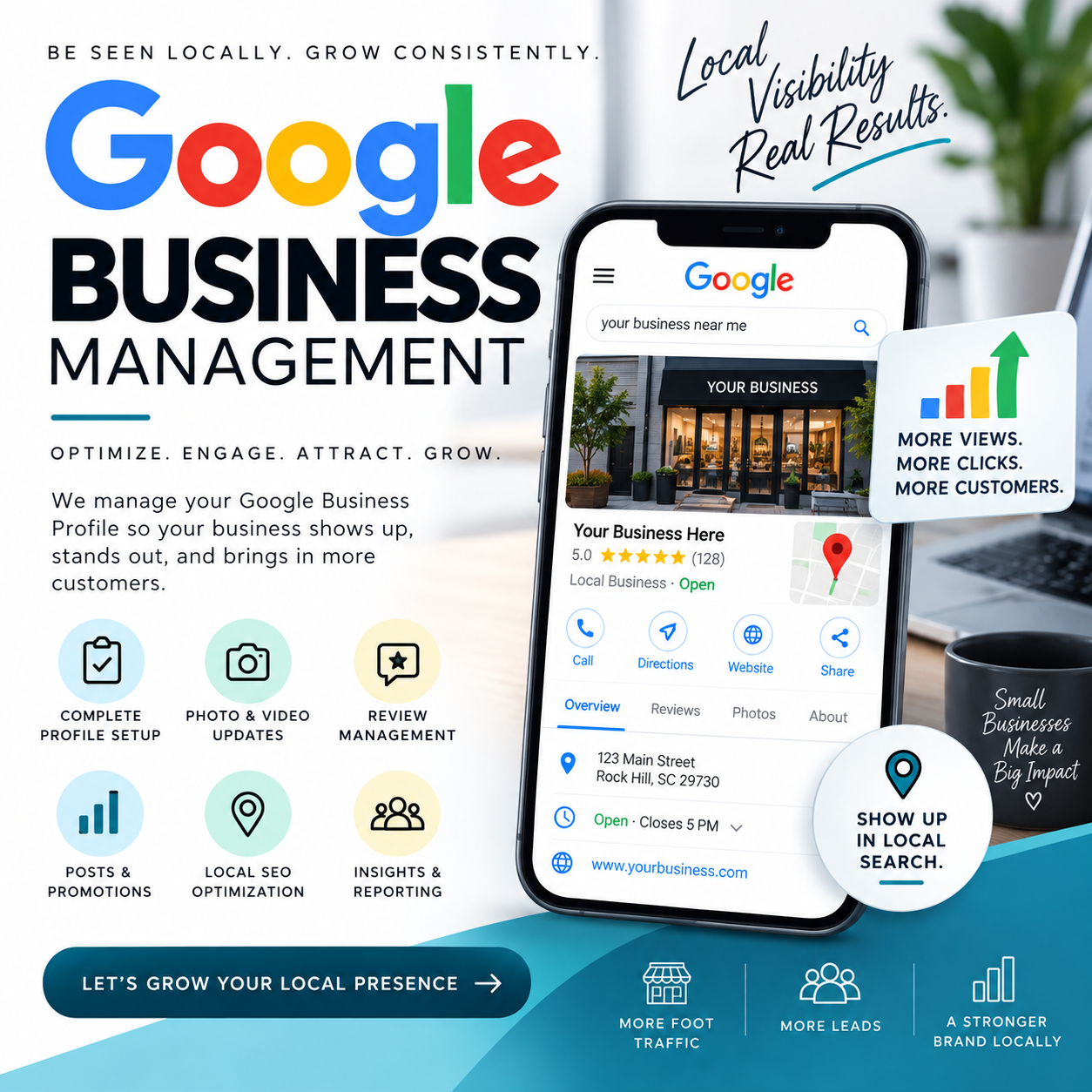 Google Business Profile management service