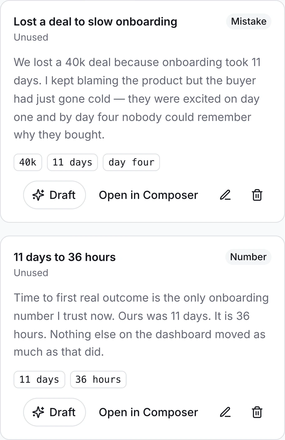 The story bank on a phone