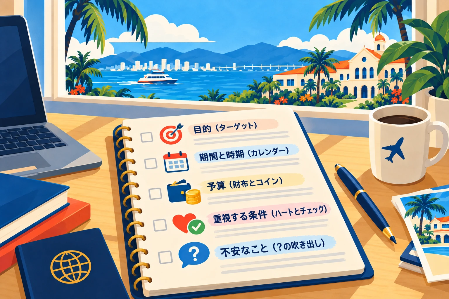 エージェントに相談する前に準備しておくことのイラスト