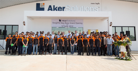 Aker Solutions continues its investments in Asia Pacific with a brand new lifecycle services workshop in Songkhla, in the Gulf of Thailand Aker Solutions continues its investments in Asia Pacific with a brand new lifecycle services workshop in Songkhla, in the Gulf of Thailand