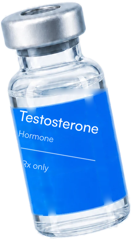 Testosterone vial