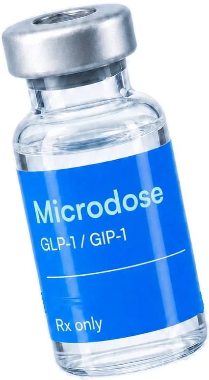 GLP-1 GIP-1 microdose vial