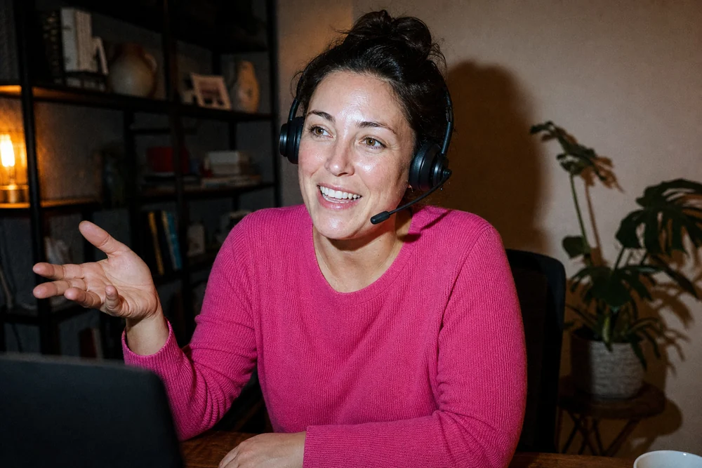 A Science and Co care team member answering a member message