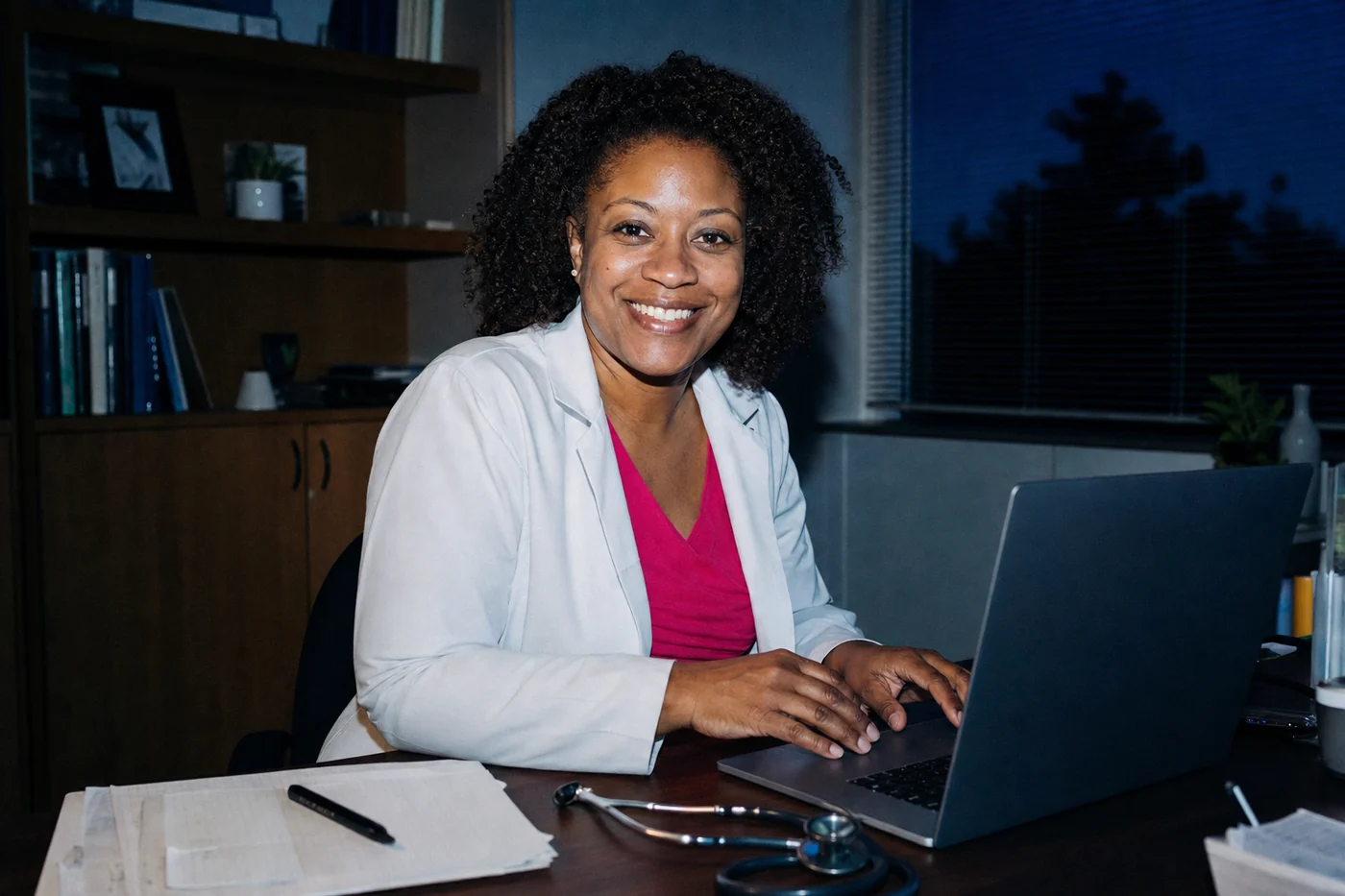 US licensed provider reviewing a member health history