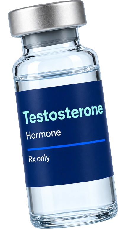 Testosterone vial