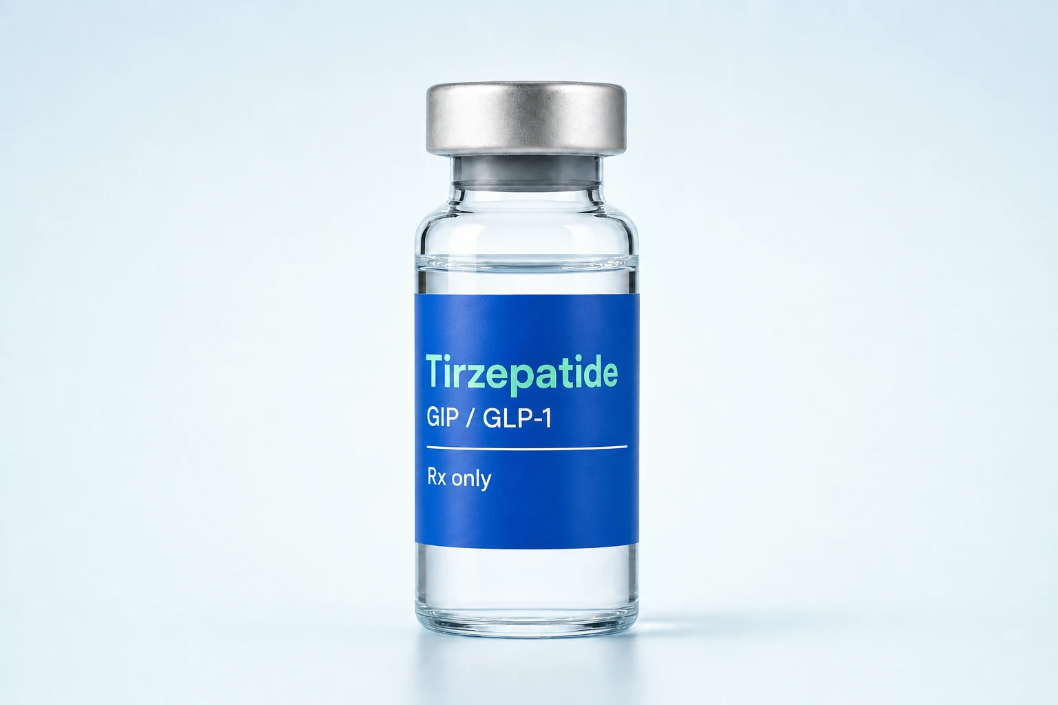 Compounded Tirzepatide vial from Science and Co