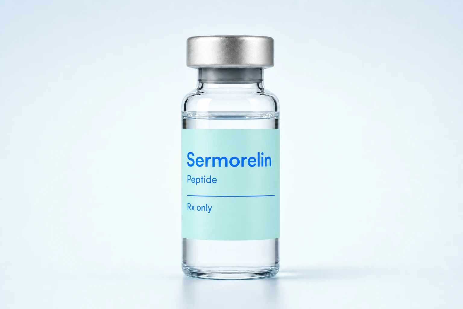 Sermorelin vial from Science and Co