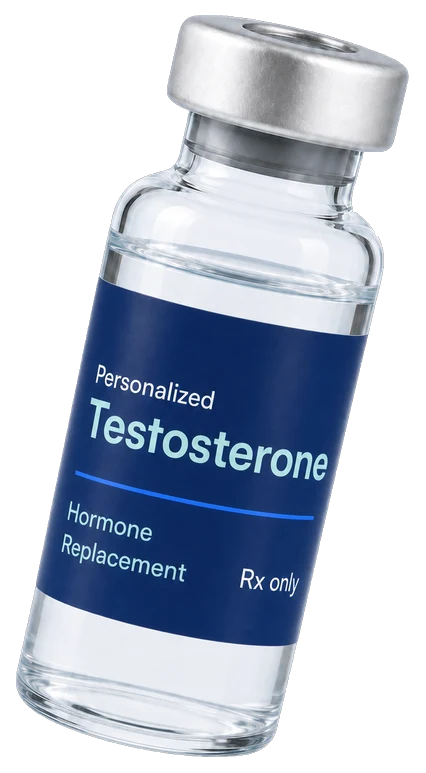 Testosterone vial