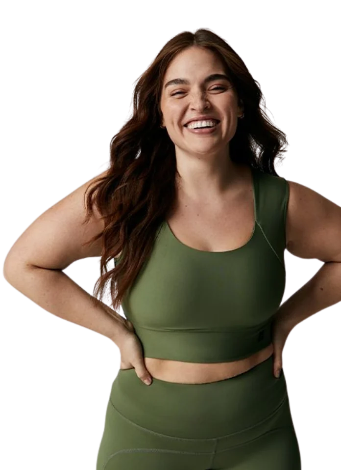 Smiling Science and Co member in workout clothes