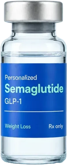 Compounded Semaglutide vial from Science and Co