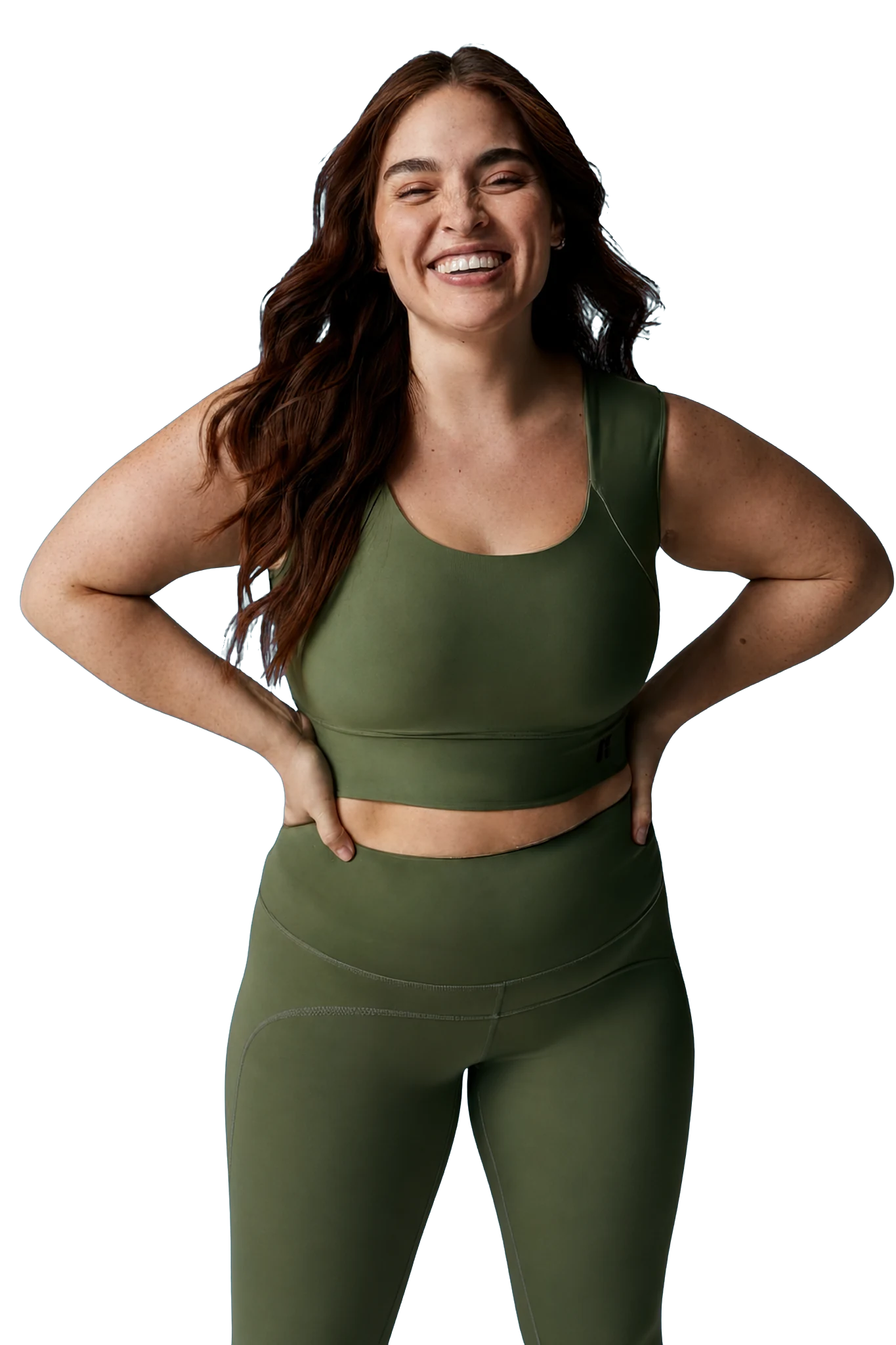 Smiling Science and Co member in workout clothes