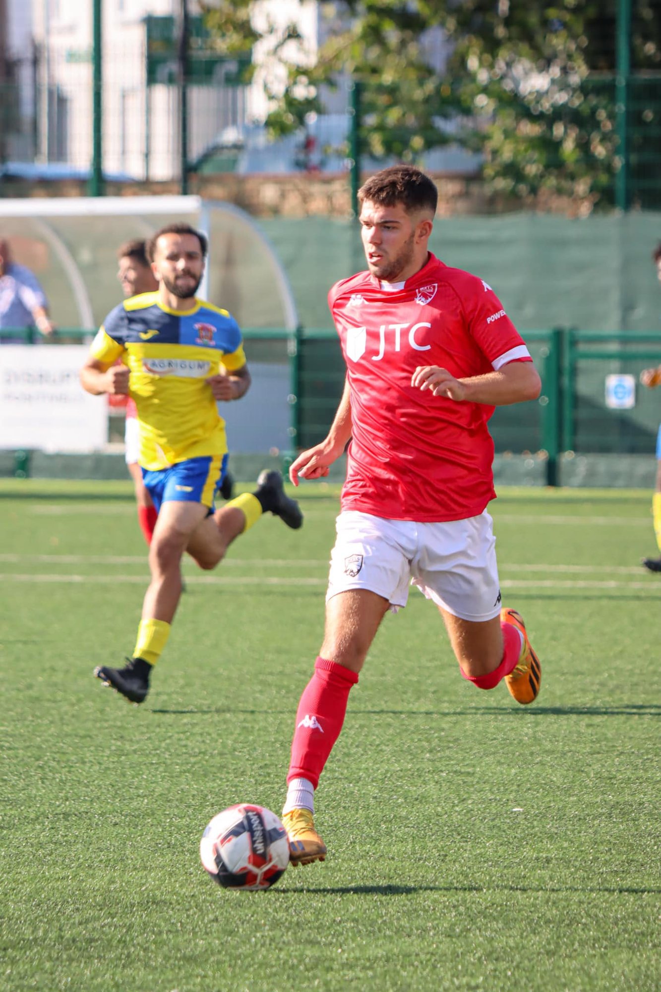 Jersey Bulls football action