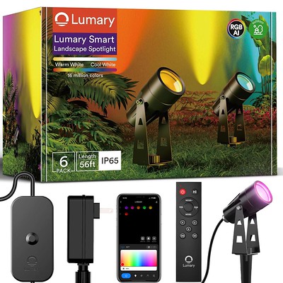 Smart Landscape Lights 56ft, 6-Pack