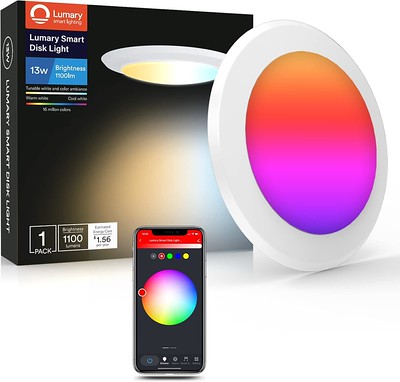 Smart LED Disk Light 5/6" 13W