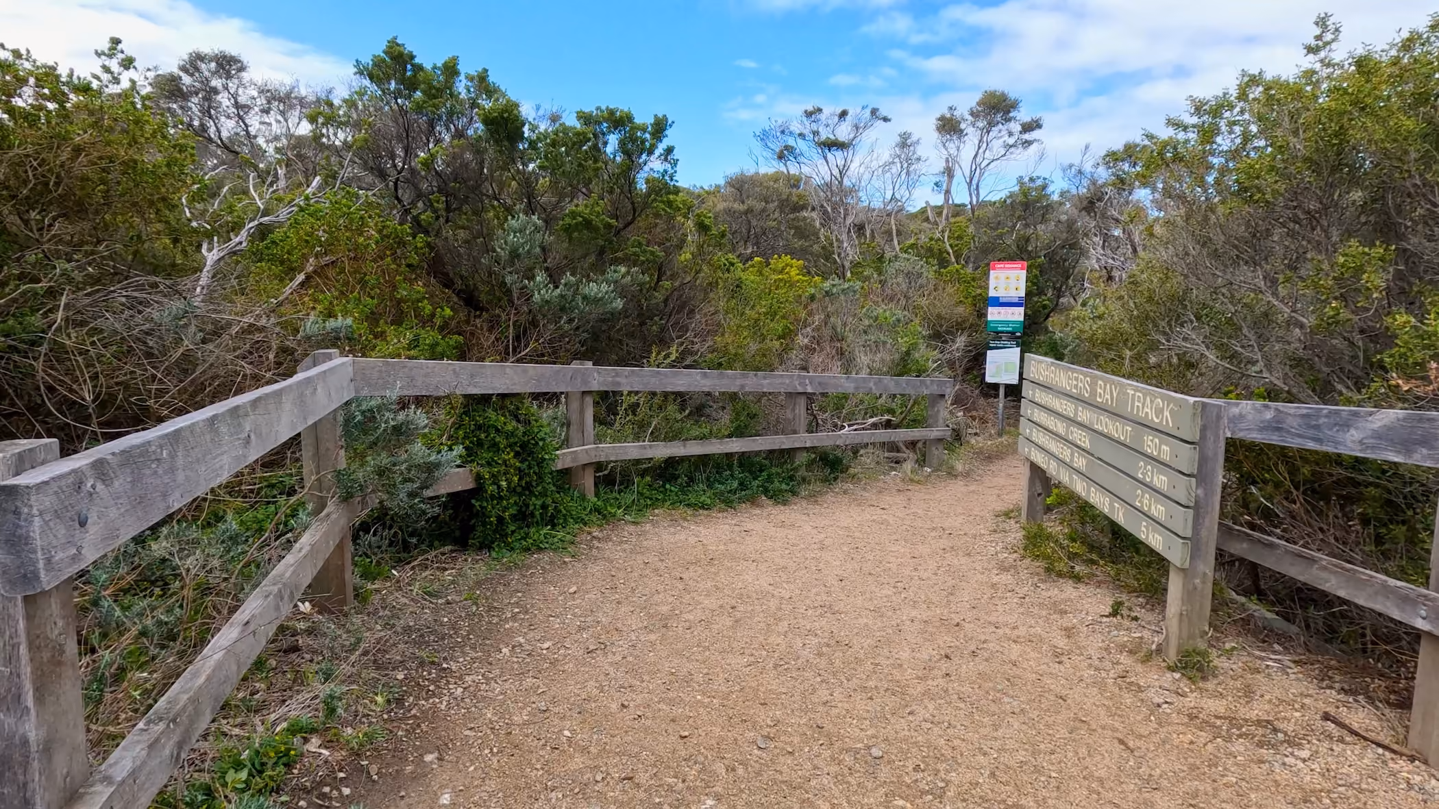 Trailhead Stock Image 