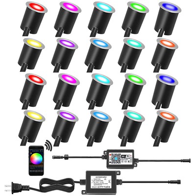 Smart LED Deck Lights Kit WiFi, 20-Pack