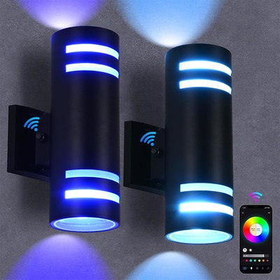 RGB Up/Down Smart Outdoor Wall Lights