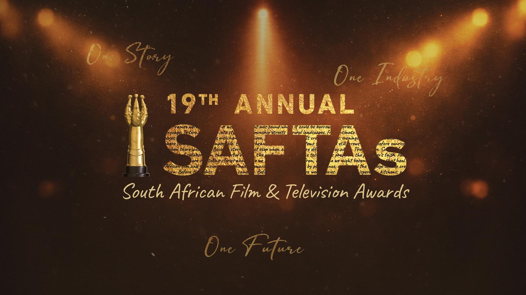 SAFTAs 19 awards key visual