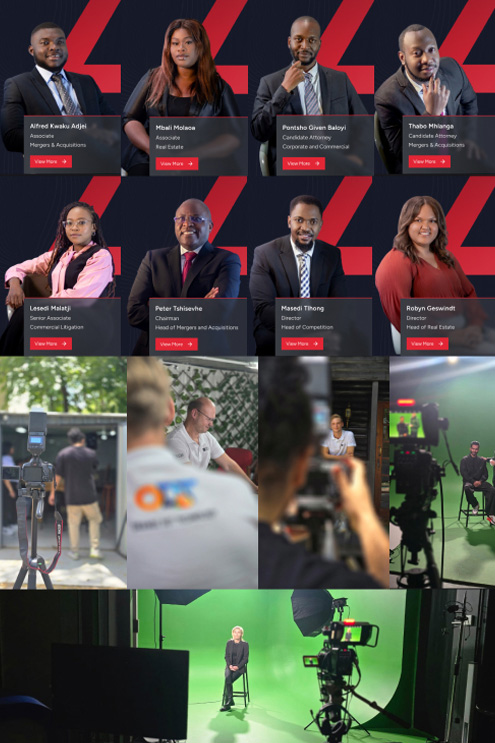 Selected corporate film and photography work