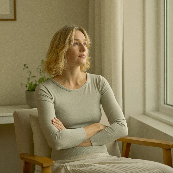 woman with trauma being counseled