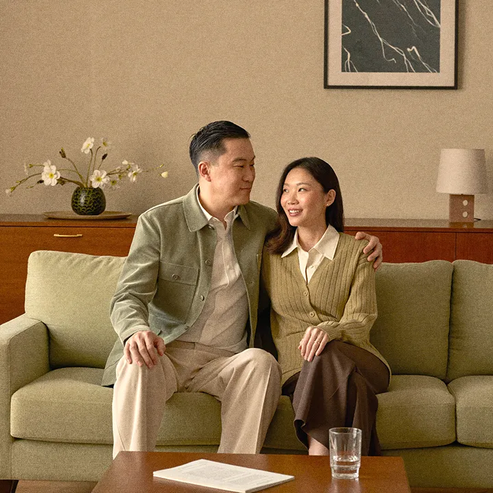 couple doing pre-marital counseling