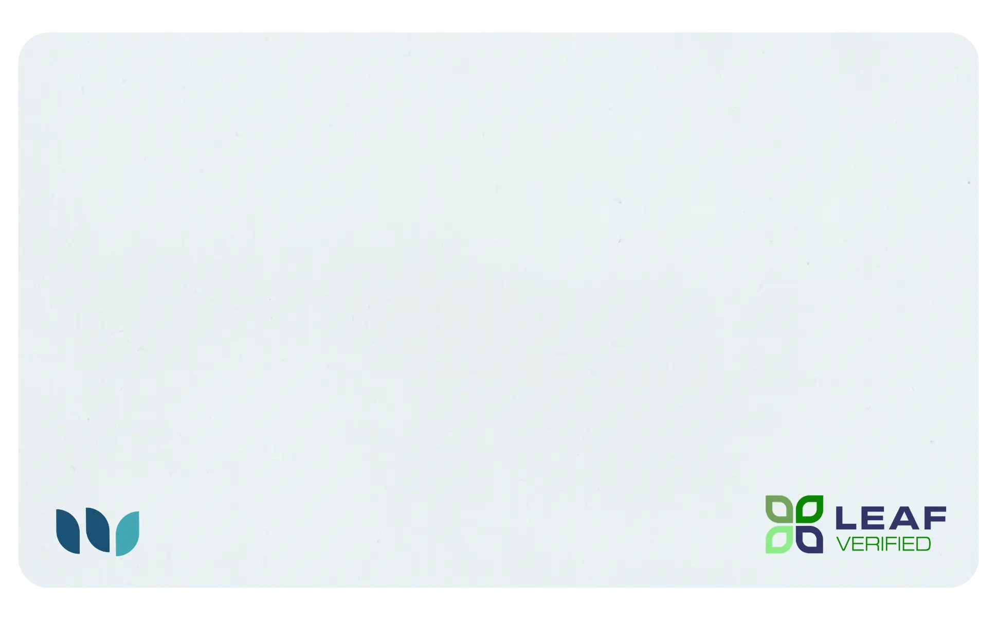LEAF Verified card
