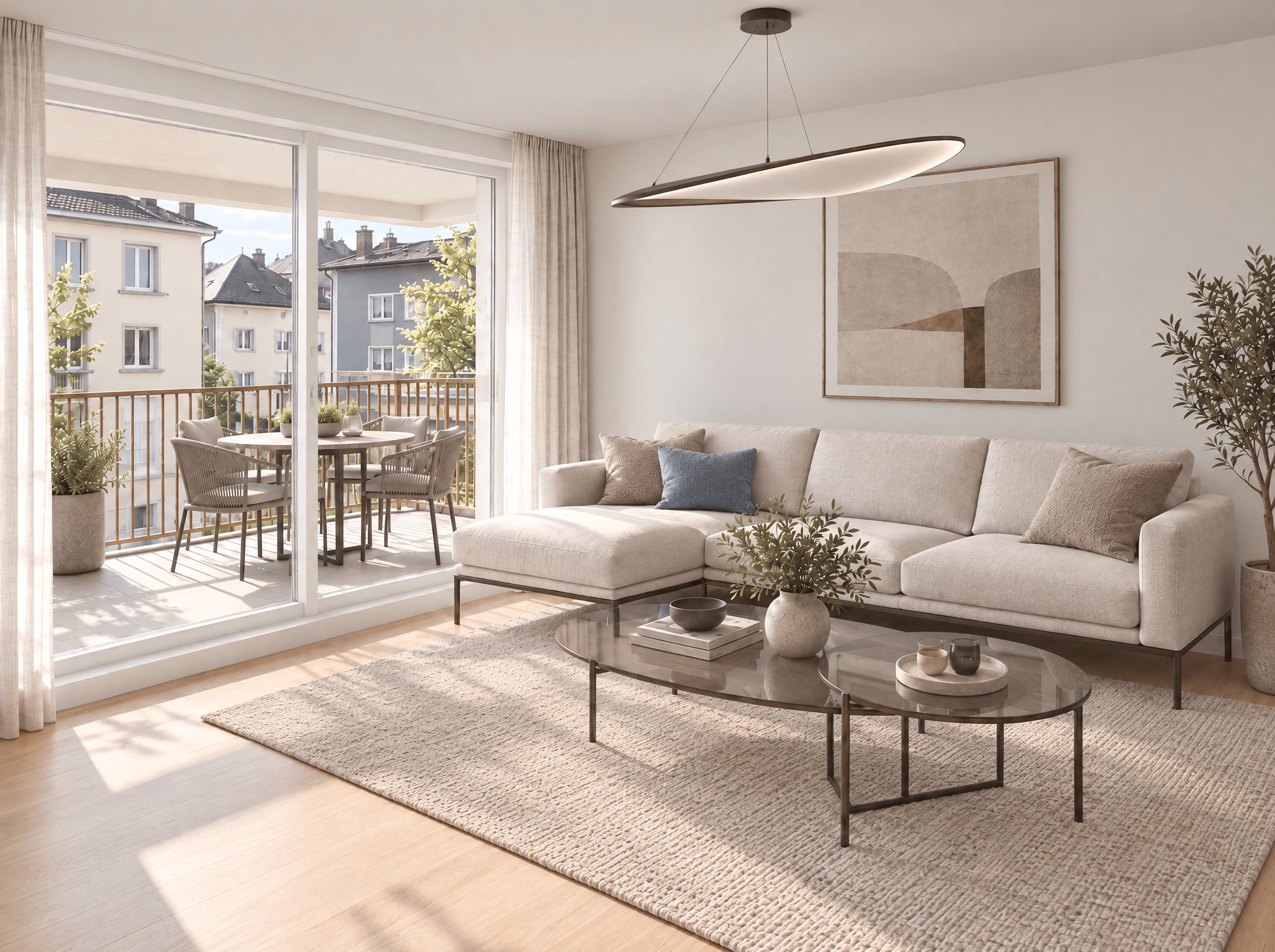 Wohnung 6 – Wohnzimmer