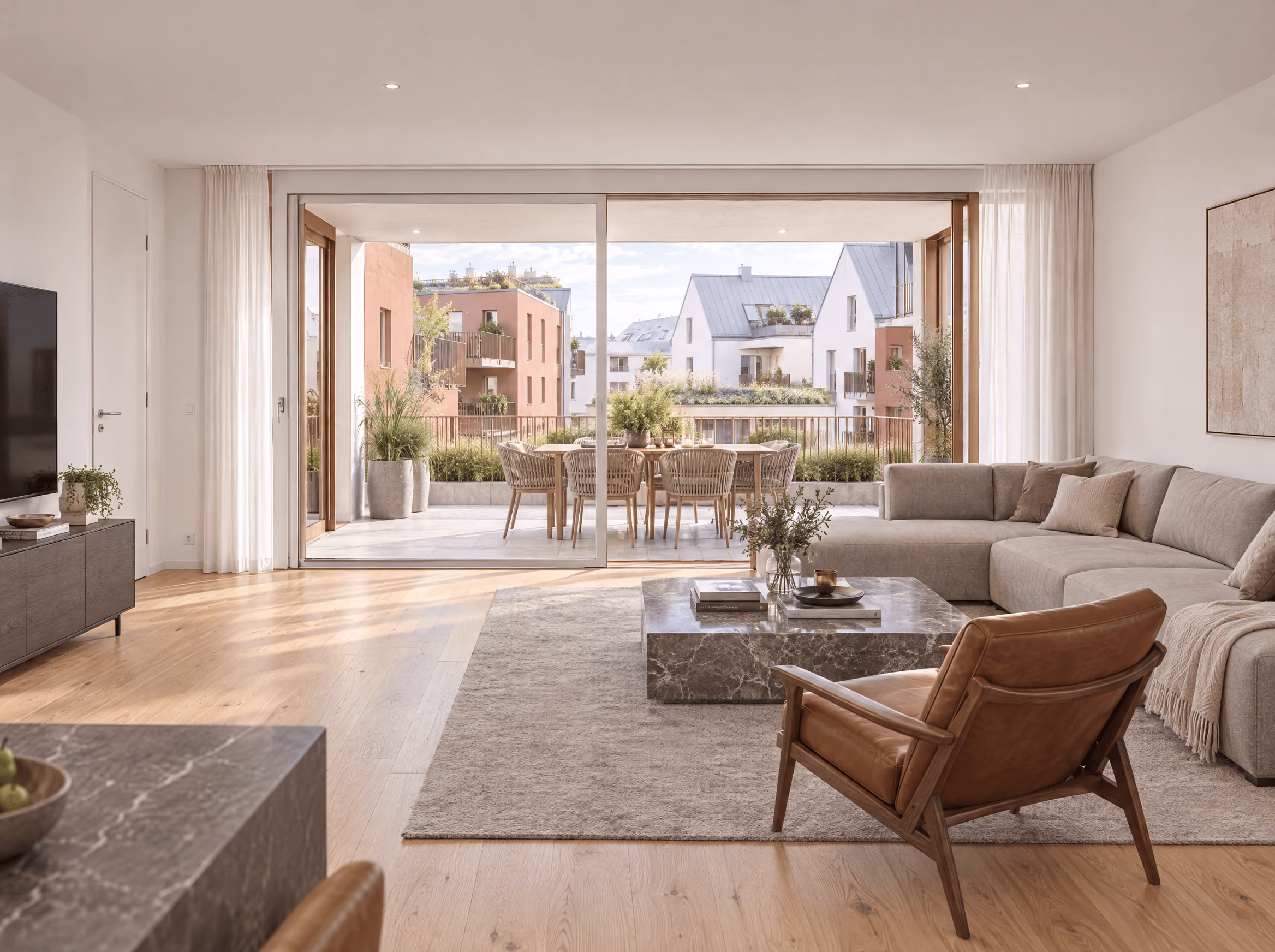 Wohnung 5 – Wohnzimmer