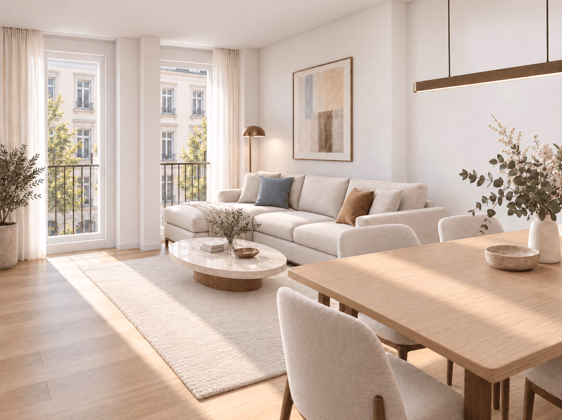 Wohnung 7 – Wohnzimmer