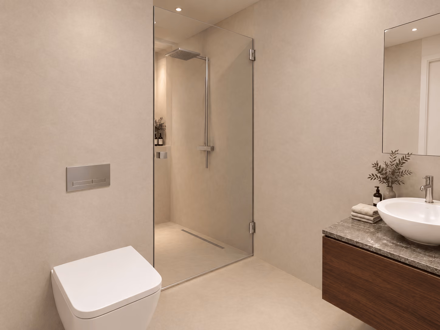 Wohnung 5 – Badezimmer