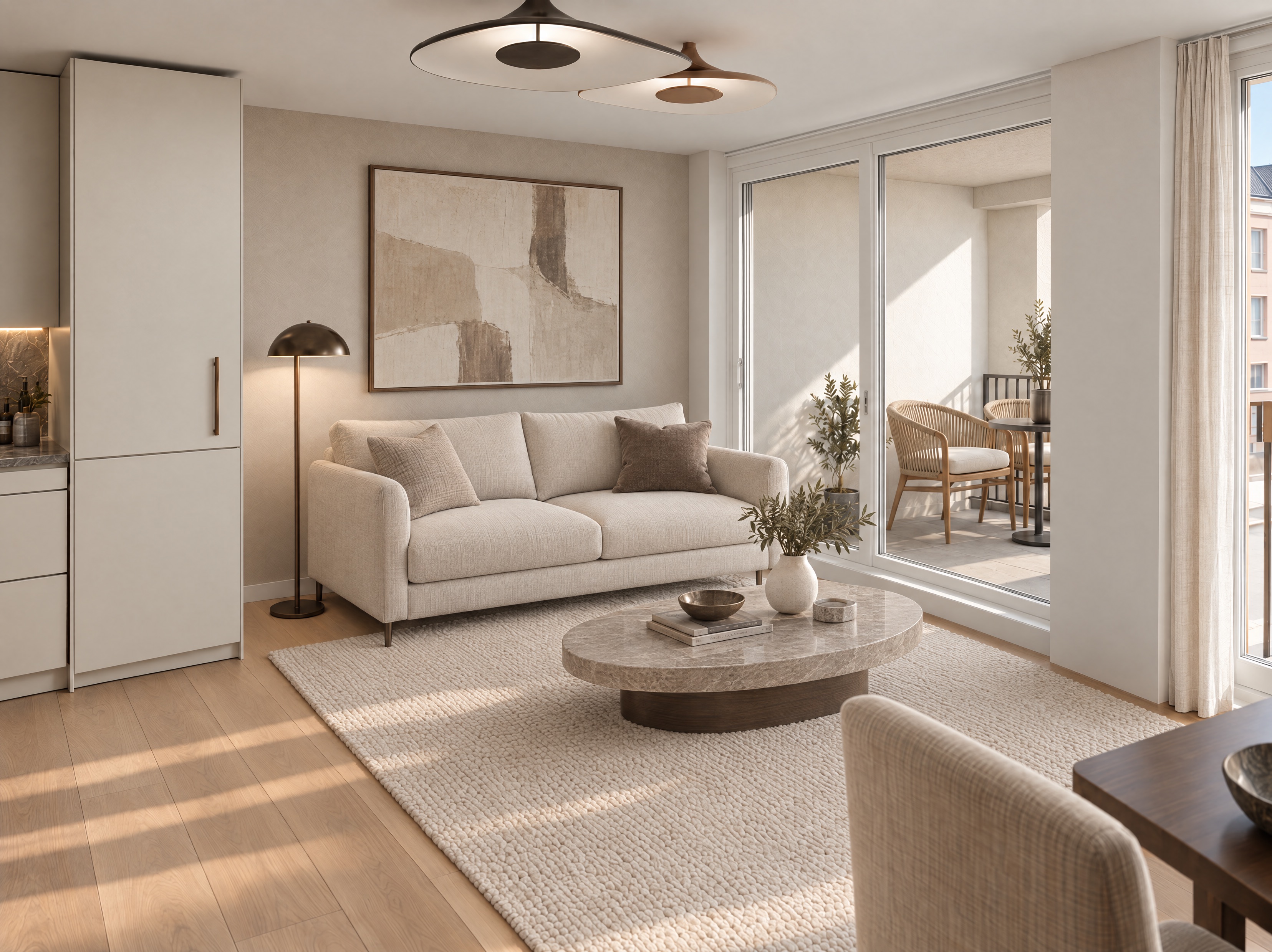 Wohnung 8 – Wohnzimmer