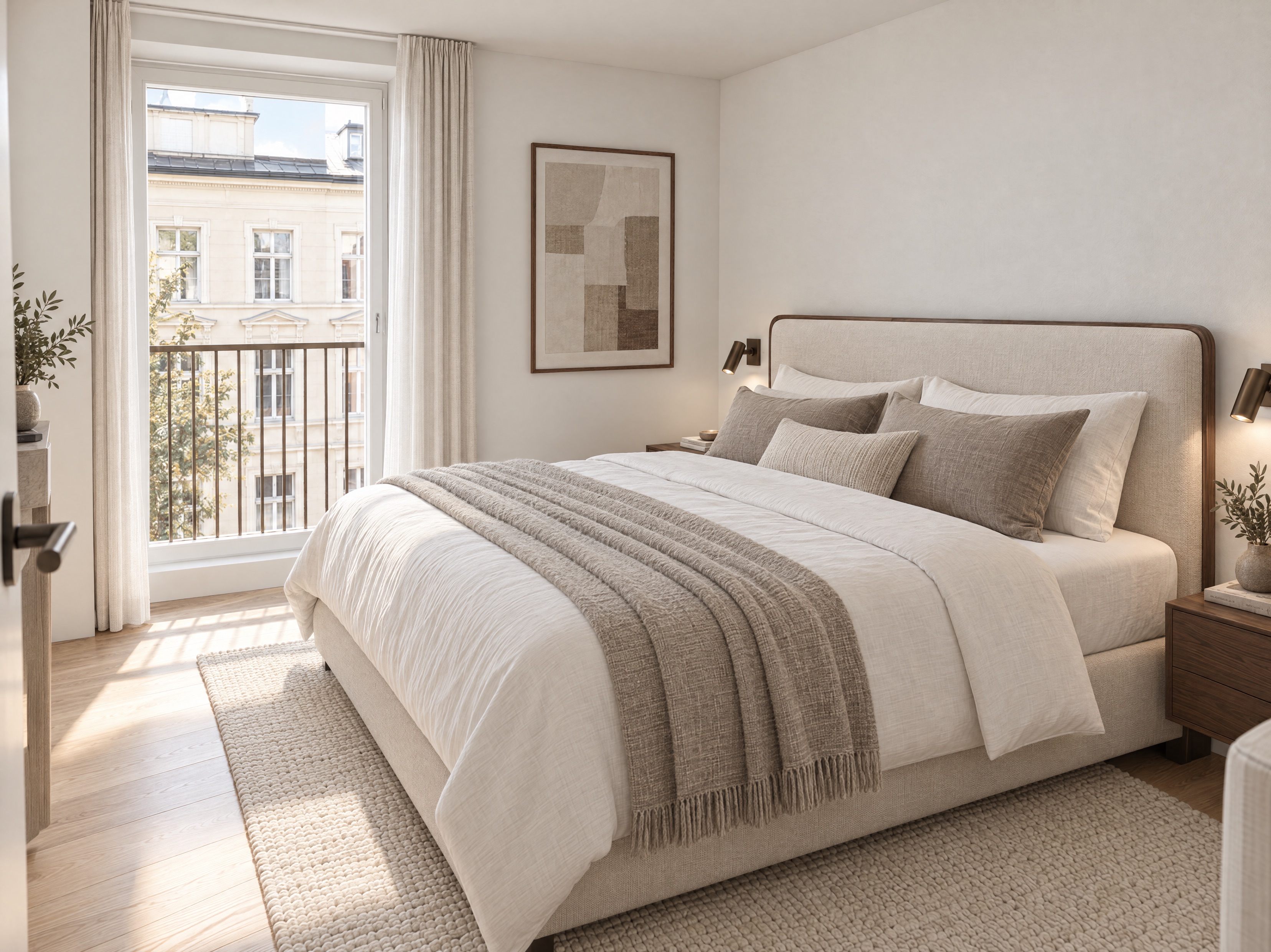 Wohnung 8 – Schlafzimmer