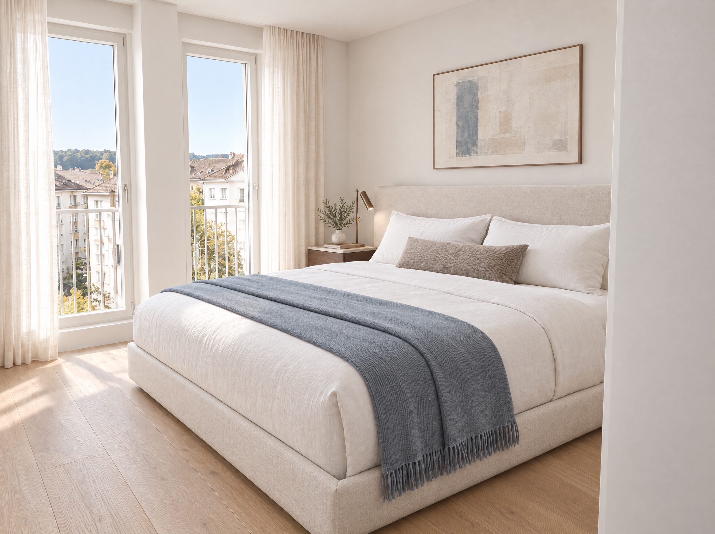 Wohnung 13 – Schlafzimmer