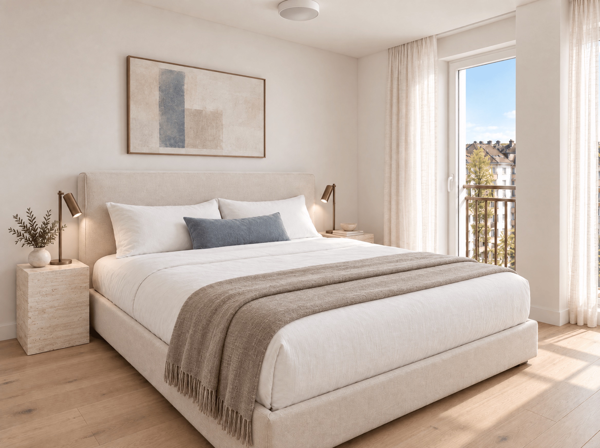 Wohnung 14 – Schlafzimmer
