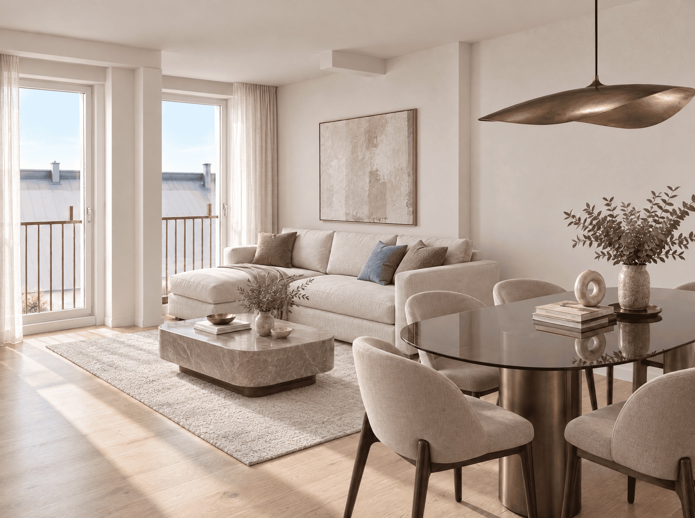 Wohnung 15 – Wohnzimmer